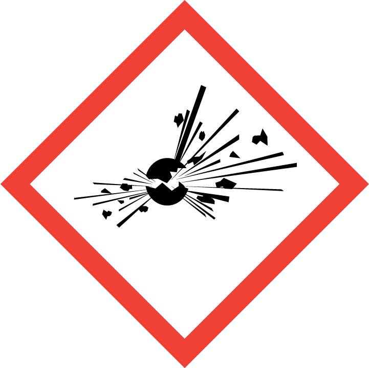 Ustabile eksplosiver, selvreaktive stoffer og blandinger og organiske peroxider